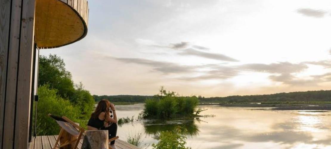 Un logement insolite sur l'Etang de Virelles